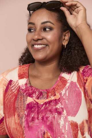 Bluse - PNCana - Fuchsia Pink - PONT NEUF