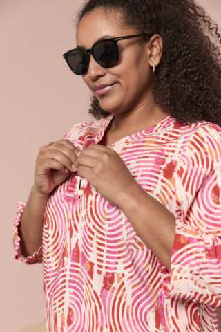 Bluse - PNBlake - Fuchsia Pink - PONT NEUF