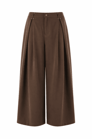 Bukser - Jaqueline - Brun - Luxzuz One Two