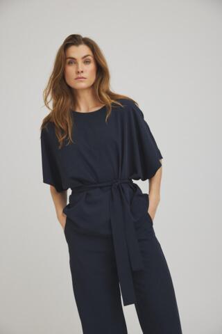 Bluse - Irka - Marineblå - Luxzuz One Two
