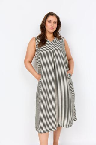 Kjole - WA-Hedi 3 - Sort/Hvid - Wasabi Concept