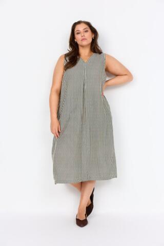 Kjole - WA-Hedi 3 - Sort/Hvid - Wasabi Concept