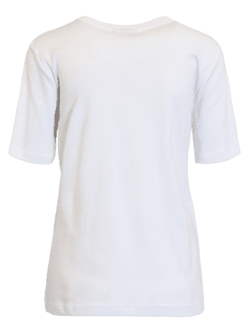T-shirt - 220592 - Hvid/blå print - Brandtex
