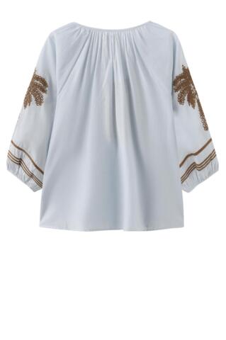 Bluse - Allie - Lyseblå - Forlove&Luxzuz