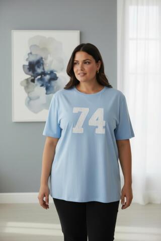 T-shirt - Solissa - Lyseblå - Cassiopeia