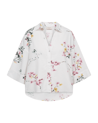 Skjorte - FQlavisco - Off White Ballerina - FREEQUENT
