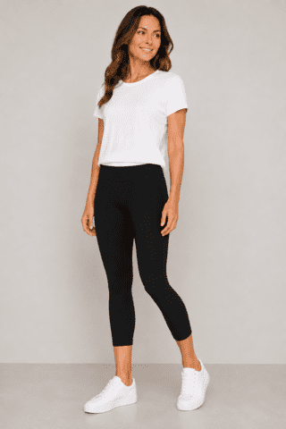 Leggins 3/4 - Malus - Sort - ZE -ZE