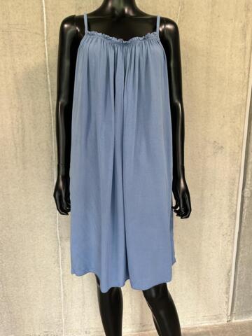 Stropkjole - Jeans Blå - Vanting