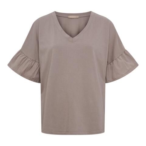 T-shirt - Sabela - Brun - MARTA du Château