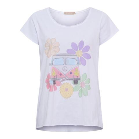 T-Shirt - Marie - Blomster/Bus - MARTA du Château