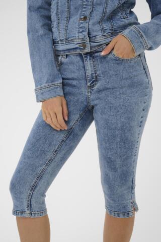 Capri Jeans - KAvilma - Washed Denim  - KAFFE