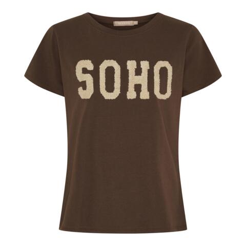 T-Shirt - Herdis - Brun - Marta du Château