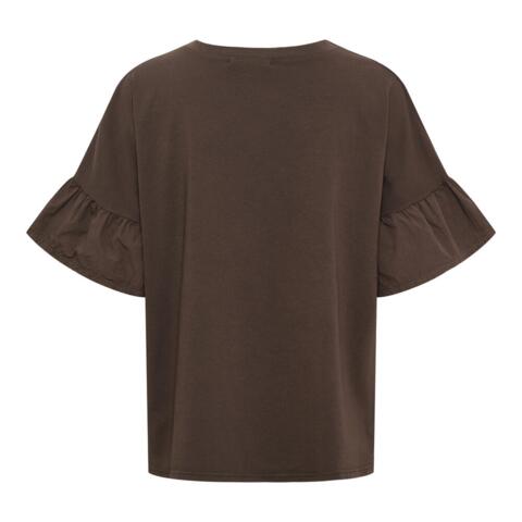 T-shirt - Sabela - Mørkebrun - MARTA du Château
