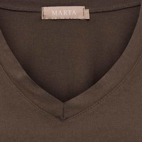 T-shirt - Sabela - Mørkebrun - MARTA du Château