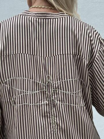 Kjole - Mumbai Stripe - Brun - Gaspar