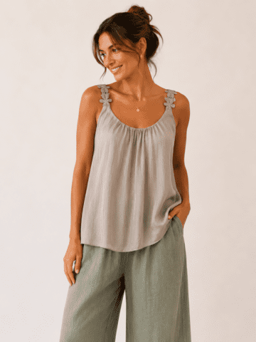 Top - Agnese - Beige - MARTA du Château