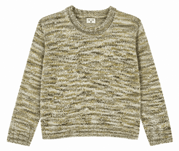 Pullover - Strik - Galina - Grøn - ZE-ZE