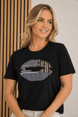 T-Shirt - CUcimo Gith - Sort - CULTURE
