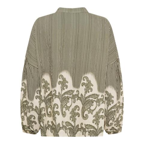 Skjorte - Sequoia - Grøn/Beige - MARTA du Château