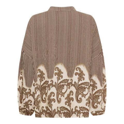 Skjorte - Sequoia - Brun/Beige - MARTA du Château