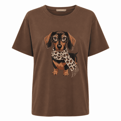 T-shirt - Inge - Brun - MARTA du Château