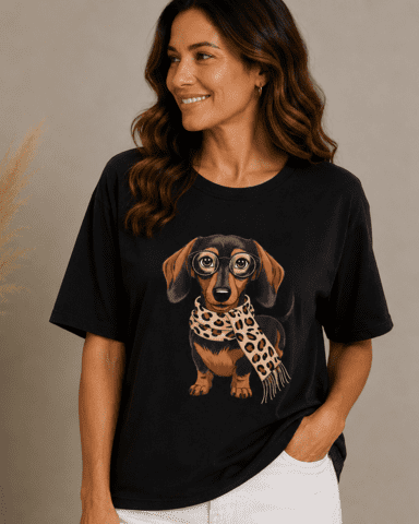 T-shirt - Inge - Sort - MARTA du Château