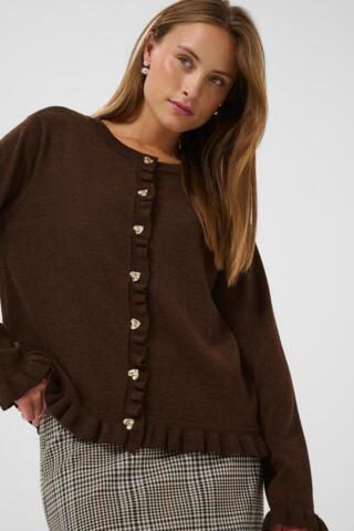 Cardigan - CUclare Annemarie Frill - Brun - CULTURE