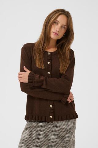 Cardigan - CUclare Annemarie Frill - Brun - CULTURE