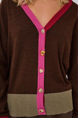 Cardigan - CUclare Annemarie - Brun - CULTURE