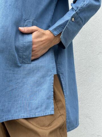 Skjorte - Siena - Denim/Blå - Gaspar
