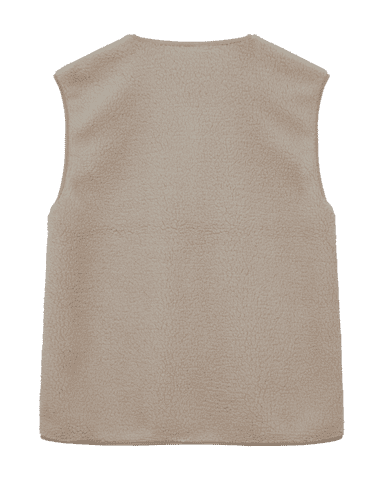 Vest - FQteddy - Sand - FREEQUENT