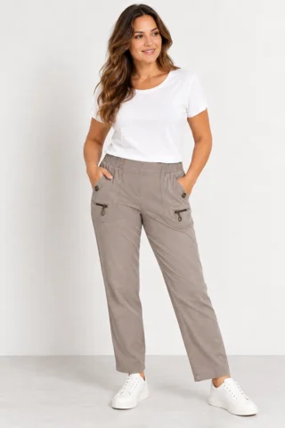 Bukser - 8880 - Taupe - Vanting