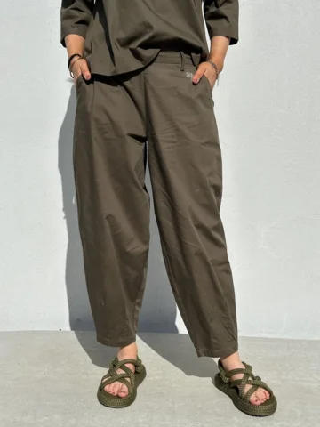 Bukser - Colorado Poplin - Oliven - Gaspar