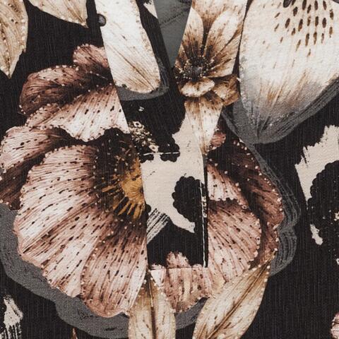 Kjole - Goldie - Brun/Blomster - MARTA du Château