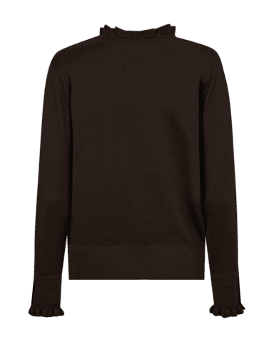 Pullover - Strik - FQkatie - Mørkebrun - FREEQUENT