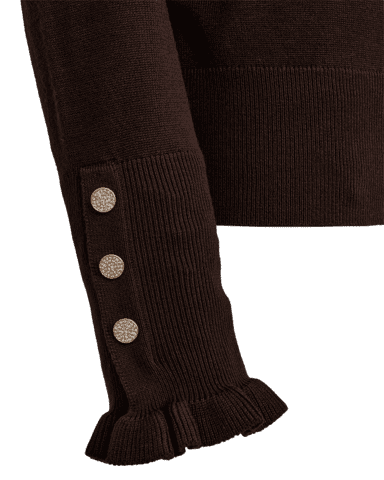 Pullover - Strik - FQkatie - Mørkebrun - FREEQUENT
