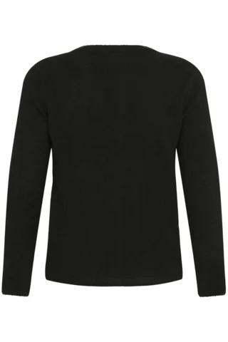 Cardigan - KCniela - Sort - Kaffe Curve
