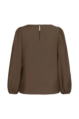 Bluse - KCgila - Brun - KAFFE curve