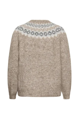 Cardigan - KCbettany - Beige melange - KAFFE curve