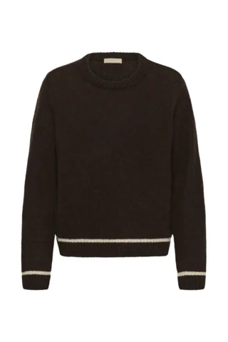 Pullover - Strik - CUnova - Brun - CULTURE
