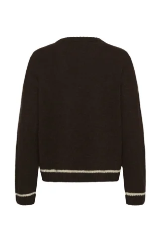 Pullover - Strik - CUnova - Brun - CULTURE