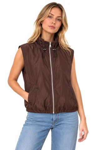 Vest - Anthea - Brun - MARTA du chateau