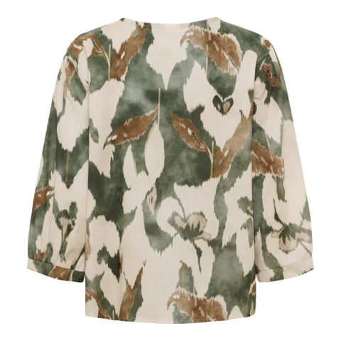 Bluse - Cosmos - Oliven - MARTA du chateau