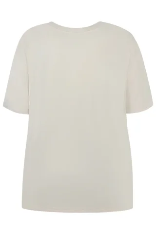T-Shirt - Heidia - Sand -ZE-ZE