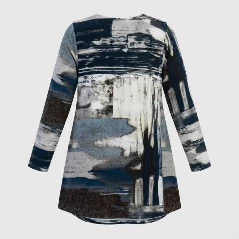 Tunika - Fine - Navy - PONT NEUF