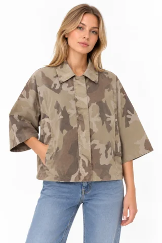 Jakke - Quartz - Beige/Camo - MARTA du chateau
