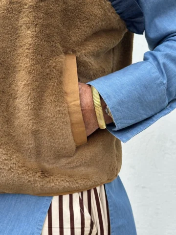 Vest - Duffy Frill - Cognac - Gaspar