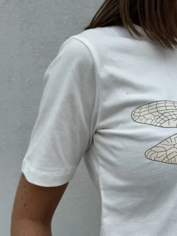 T-Shirt - Tokyo - Hvid/Grøn - Gaspar