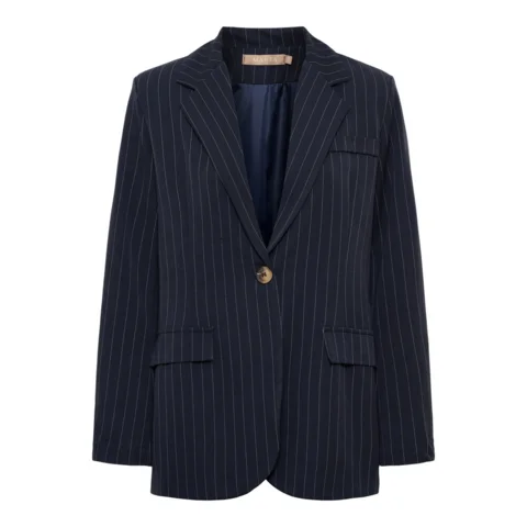 Blazer - Dusk - Navy/Nålestribet - MARTA du Chateau