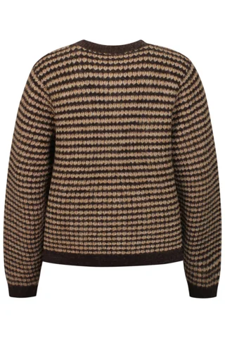 Cardigan- Ze-Heleen - Brun - ZE-ZE